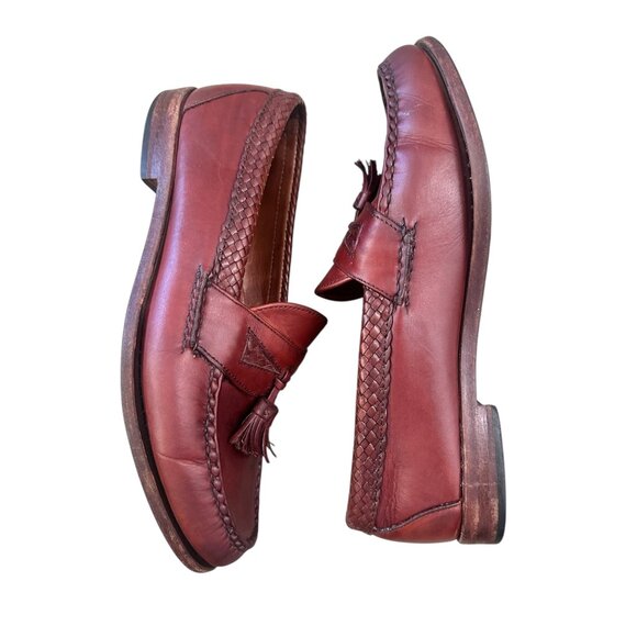 Allen Edmonds Maxfield Loafers Mens Size 10 Brown Leather Preppy Classic Office main image 5